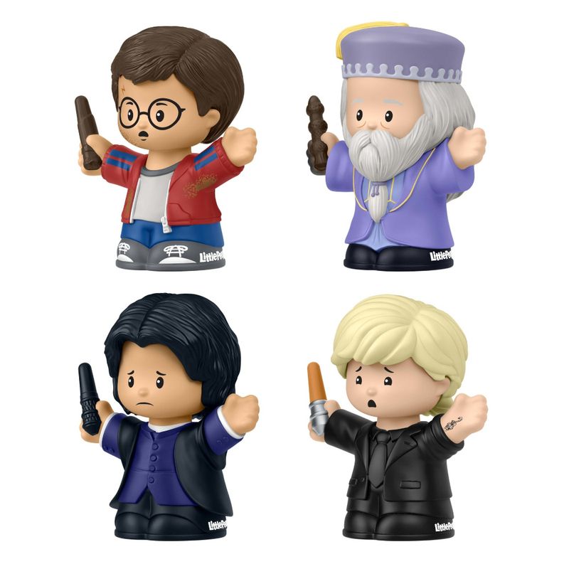 MATJDG33 - Conjunto de Mini Figuras - Harry Potter Enigma do Principe - Little People - Mattel 4