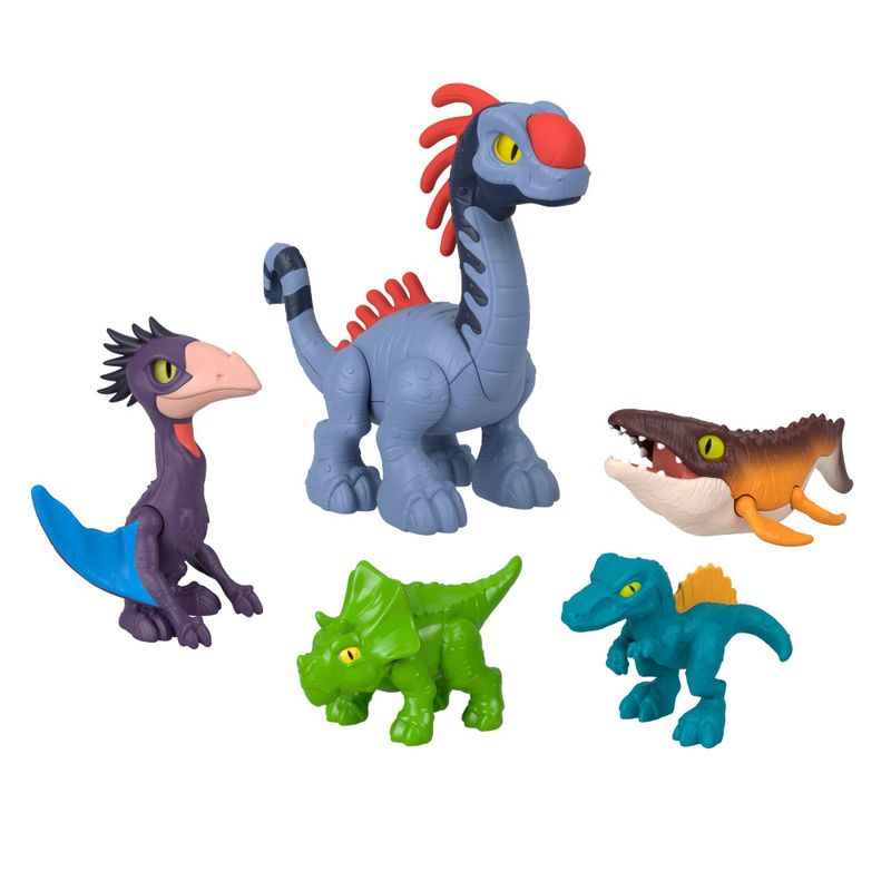 MATJFR25 - Conjunto de Figuras - Terra, Mar e Ar - Jurassic World - Imaginext - Fisher-Price 2