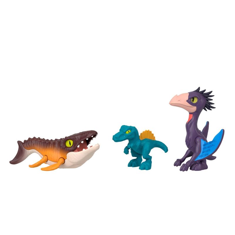 MATJFR25 - Conjunto de Figuras - Terra, Mar e Ar - Jurassic World - Imaginext - Fisher-Price 5