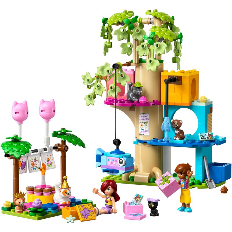 LEG42666 - LEGO Friends - Festa de Aniversario de Gato e Casa na Arvore - 321 Pecas - 42666 2
