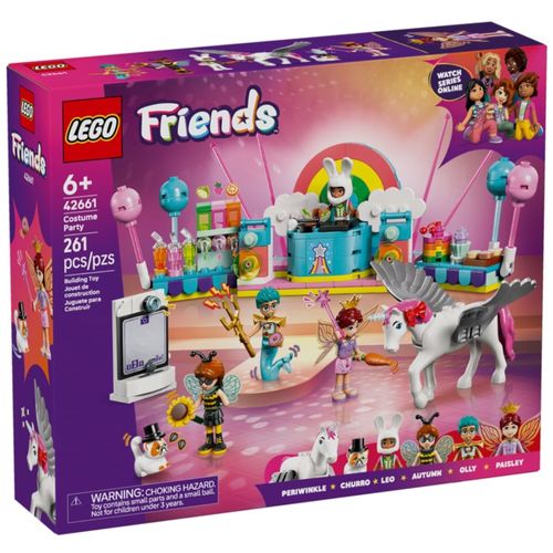 LEGO Friends - Festa à Fantasia com Unicórnio e Fada - 261 Peças - 42661