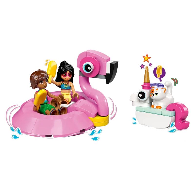LEG42658 - LEGO Friends - Festa na Piscina com Unicornio e Flamingo - 99 Pecas - 42658 2