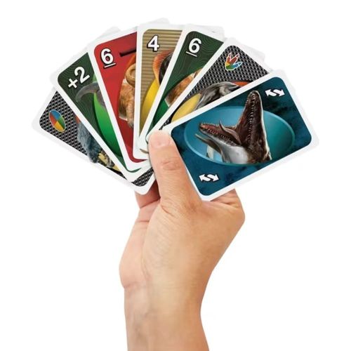 Jogo Uno - Jurassic World - Mattel