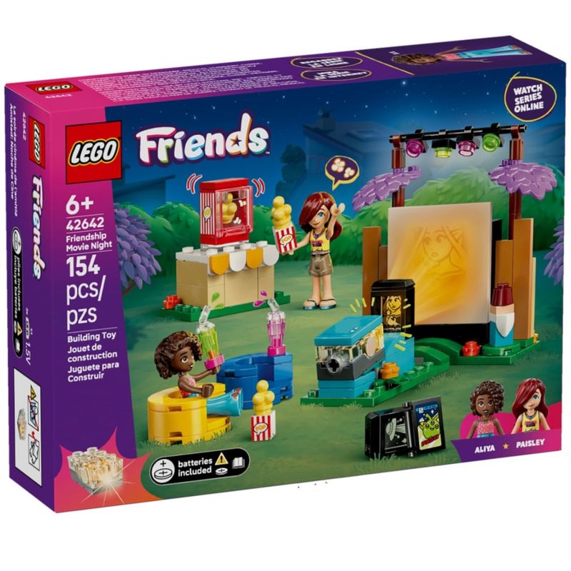 LEG42642 - LEGO Friends - Noite de Cinema da Amizade - 154 Pecas - 42642 1