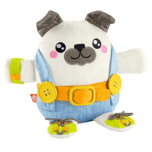 Pelúcia Infantil - Pug Hora de se Vestir - 25 cm - Fisher-Price