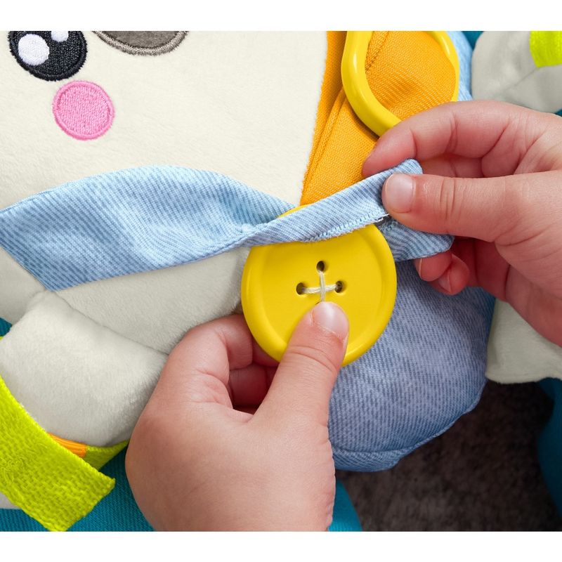 MATHYC29 - Pelucia Infantil - Pug Hora de se Vestir - 25 cm - Fisher-Price 4