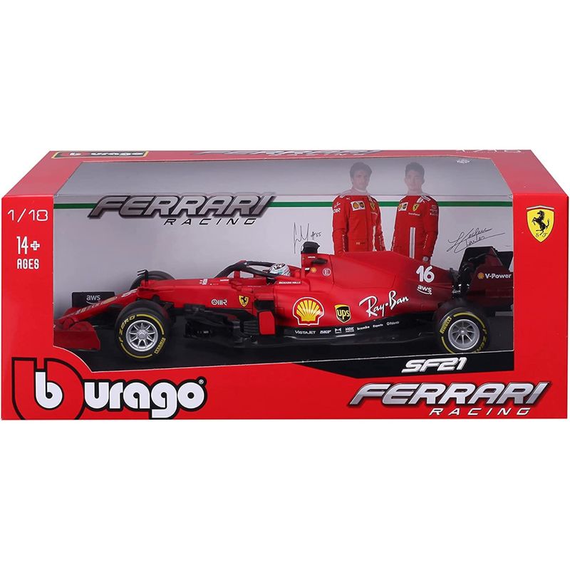 MAI24-16800 - Carro em Miniatura - Ferrari SF21 - 118 - Maisto 2