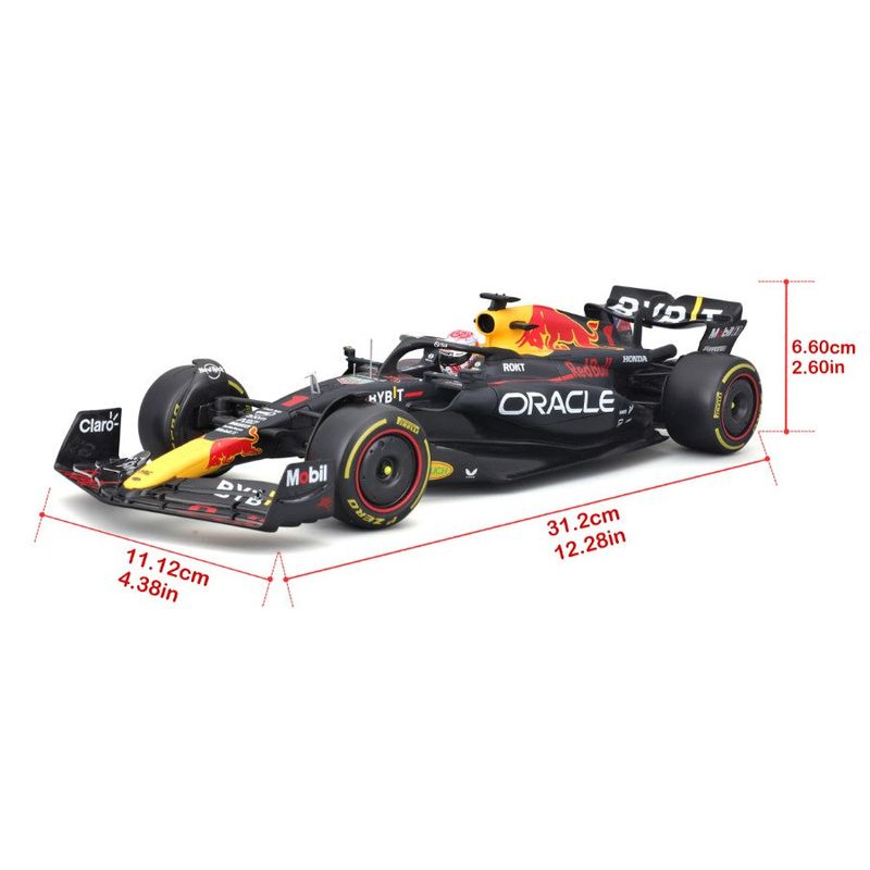 MAI25-16815-REDBULL---Carro-em-Miniatura---Oracle-Red-Bull-Racing-RB19---M.-Verstappen---118---Maisto-6