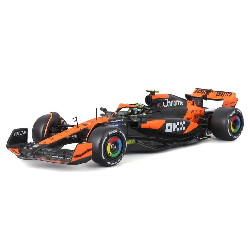 MAI24-38173 MCLAREN - Conjunto de Miniaturas - McLaren MCL38 Miami Grand Prix - 143 - Maisto 2