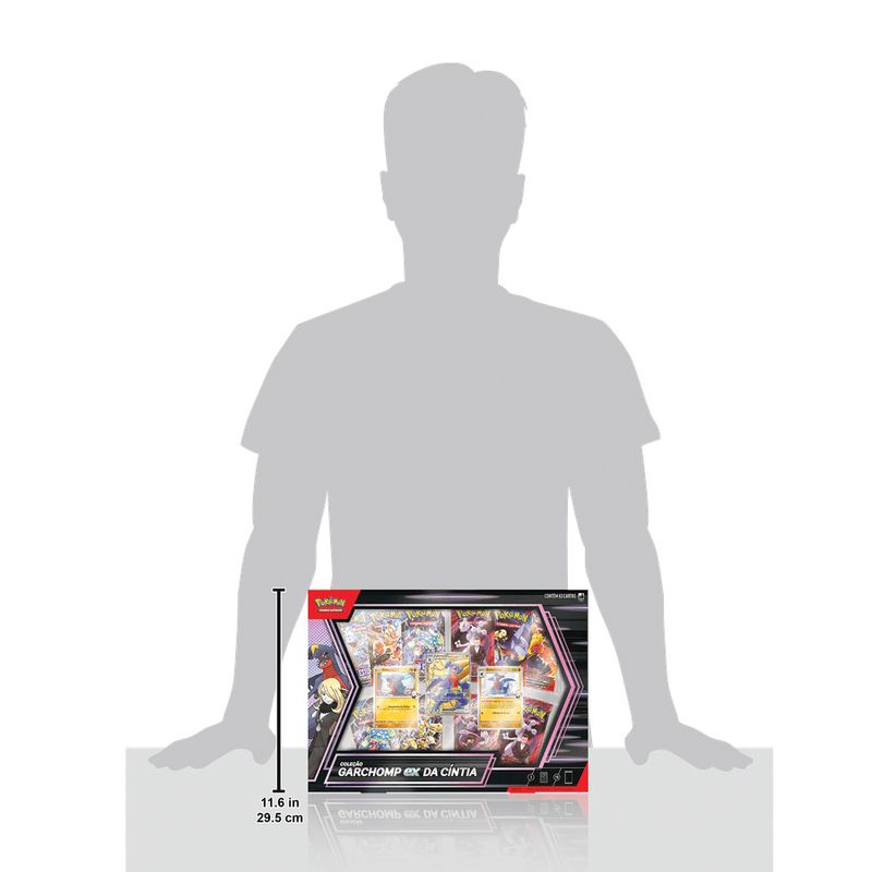 COP35572 - Box de Cartas Pokemon - Garchomp Ex da Cintia - Copag 3