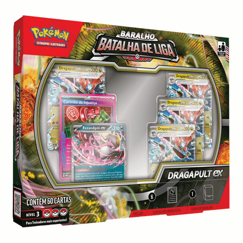 COP35244 - Box de Cartas Pokemon - Dragapult Ex - Batalha de Liga - Copag 2