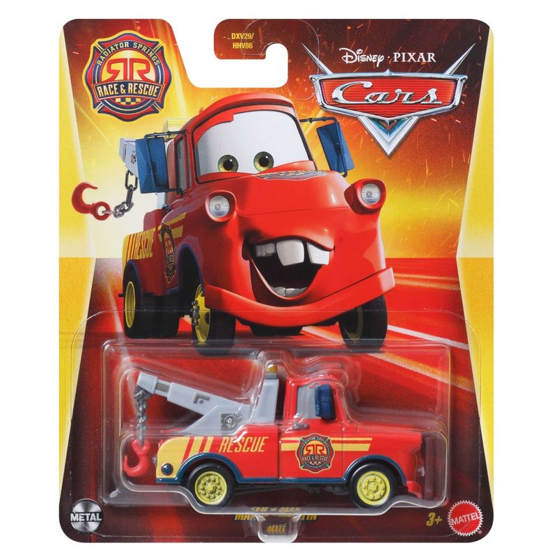 MATDXV29 JDG63 - Carrinho Disney - Mate - Race - Rescue - Carros da Pixar - 155 - Mattel 1