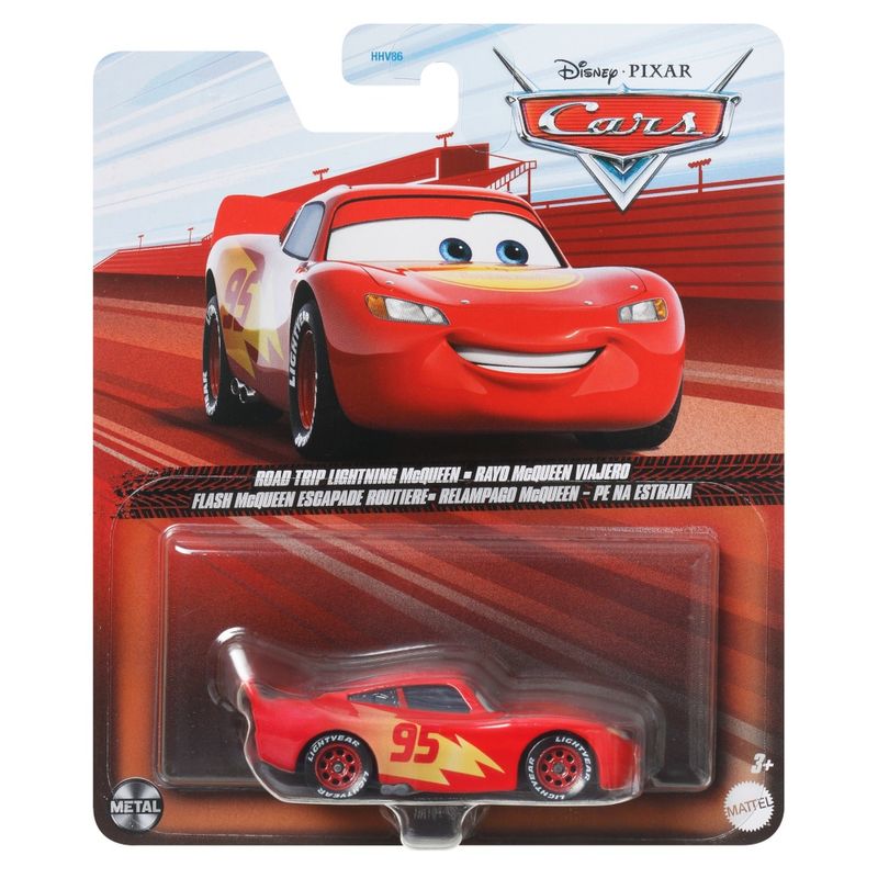 MATDXV29 HKY34 - Carrinho Disney - Relampago McQueen Pe na Estrada - Carros da Pixar - 155 - Mattel 1