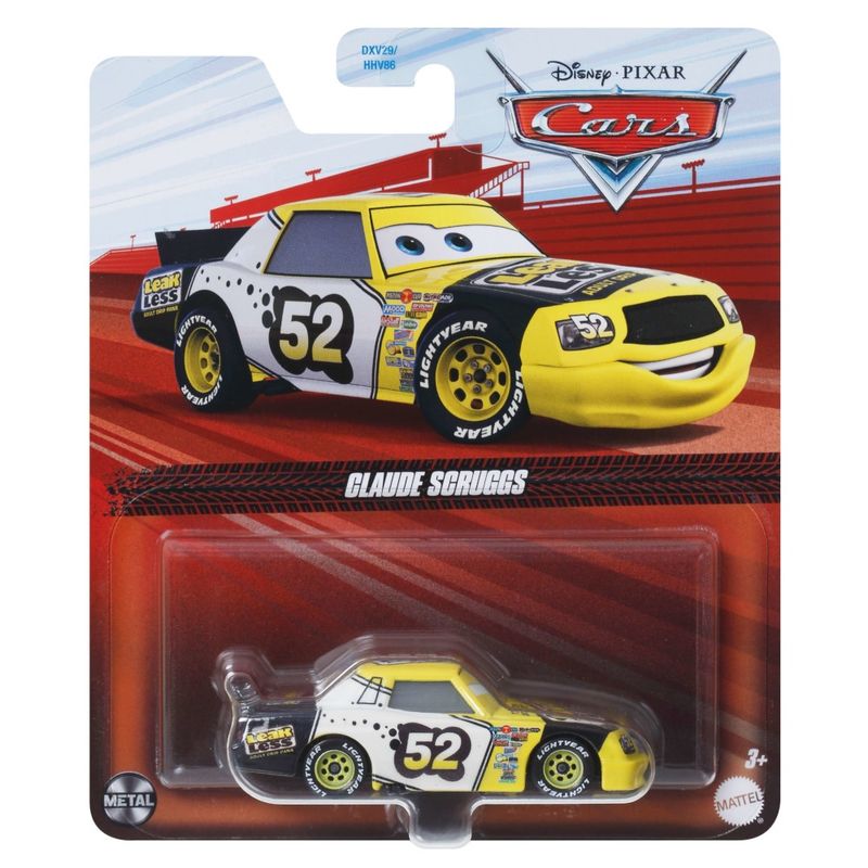 MATDXV29 GKB20 - Carrinho Disney - Claude Scruggs - Carros da Pixar - 155 - Mattel 1