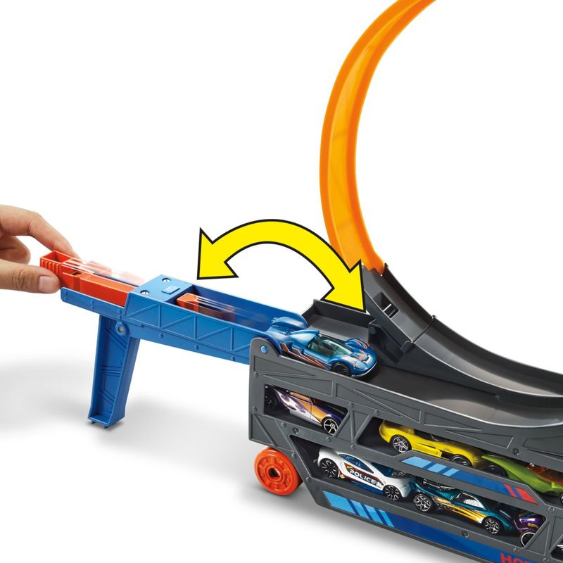 MATGCK38 - Caminhao com Pista e Carrinho Hot Wheels - Stunt - Go - City - Mattel 4