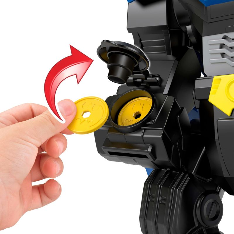 MATJDL03 - Armadura Mech e Minifigura Batman com Luz e Som - Voo do Batman - Imaginext - DC - Fisher 6