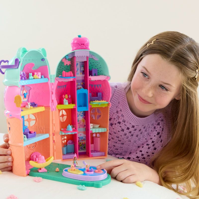 MATJFT91 - Playset Polly Pocket - Estojo Casa de Sorvete - Mattel 5