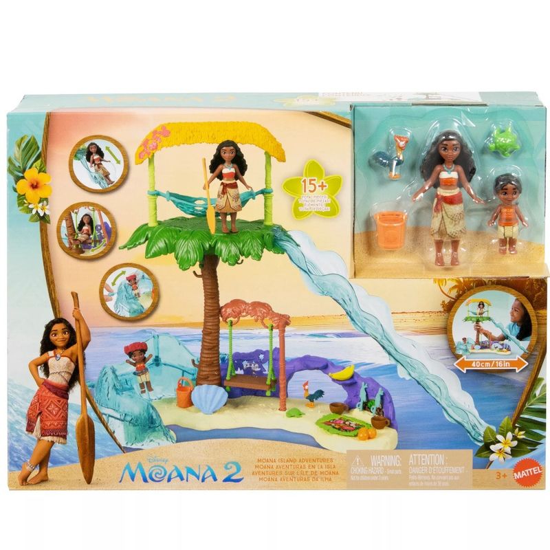 MATJFF12 - Playset Disney - Aventuras da Ilha - Moana 2 - Mattel 2