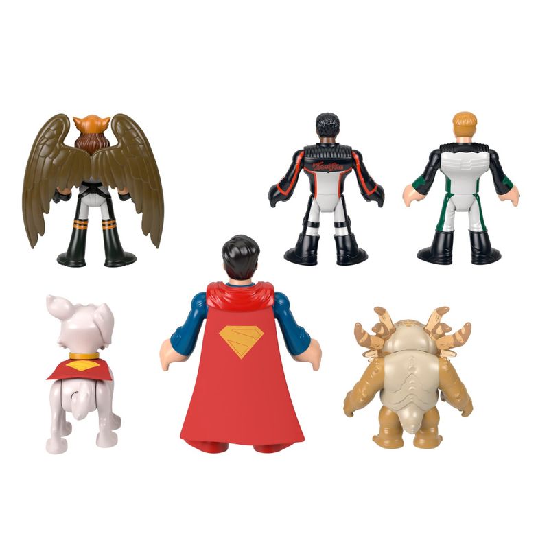 MATJDL09 - Conjunto de Mini Figuras - Superman e a Gangue da Justica - DC - Imaginext - Fisher-Price 4