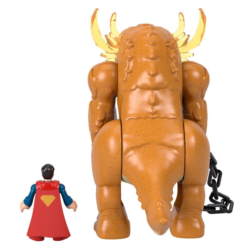 MATJDL07 - Conjunto Imaginext com Luz e Som - Confronto de Superman contra Kaiju - DC - Fisher-Price 5