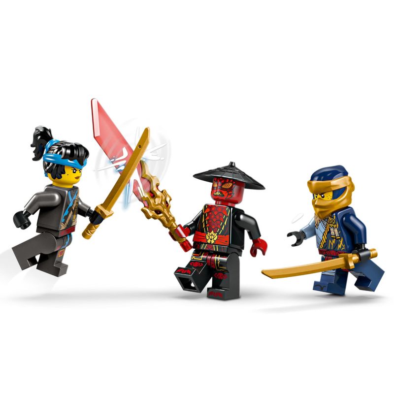 LEG71840 - LEGO Ninjago - Duelo de Carros de Corrida Rogue vs Drix - 111 Pecas - 71840 4