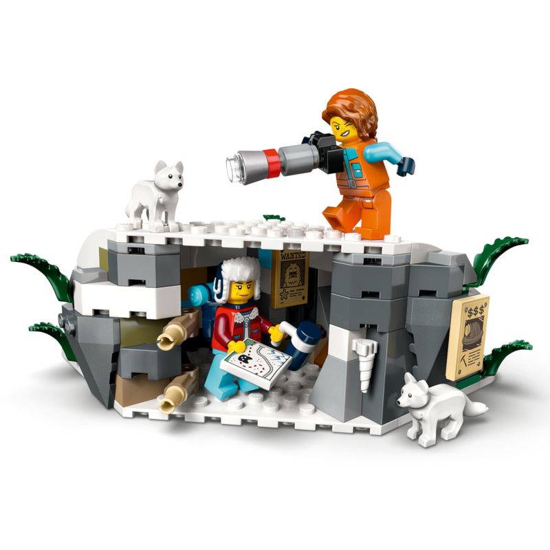 LEG60470 - LEGO City - Trem Expresso Polar Artico dos Exploradores - 1517 Pecas - 60470 4