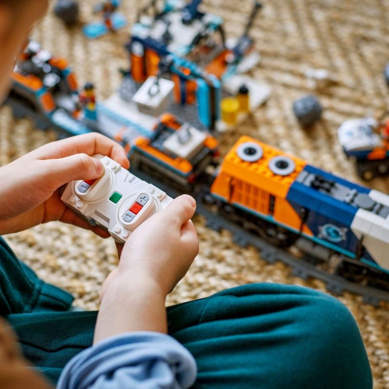 LEG60470 - LEGO City - Trem Expresso Polar Artico dos Exploradores - 1517 Pecas - 60470 7