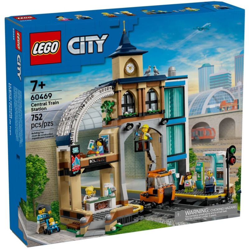 LEG60469 - LEGO City - Estacao Central de Trem - 752 Pecas - 60469 1