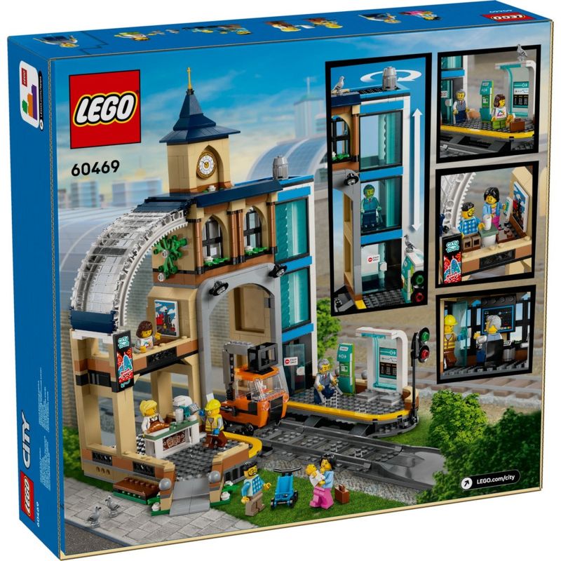 LEG60469 - LEGO City - Estacao Central de Trem - 752 Pecas - 60469 5