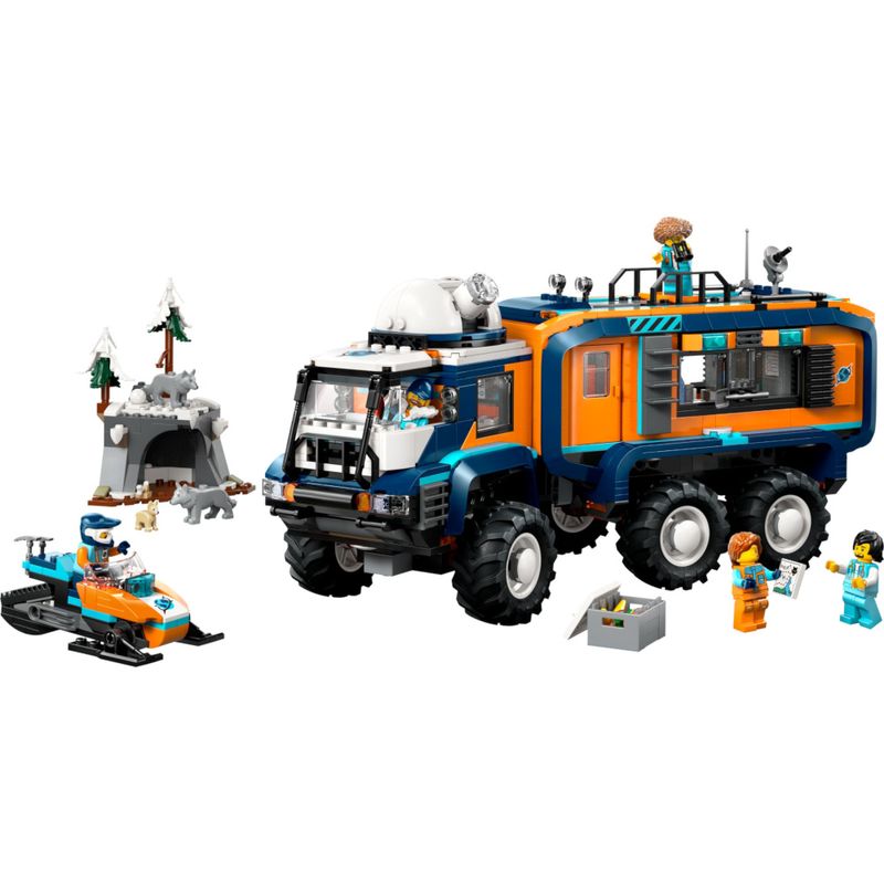 LEG60471 - LEGO City - Caminhao de Laboratorio Cientifico Arctic Explorer - 1064 Pecas - 60471 2
