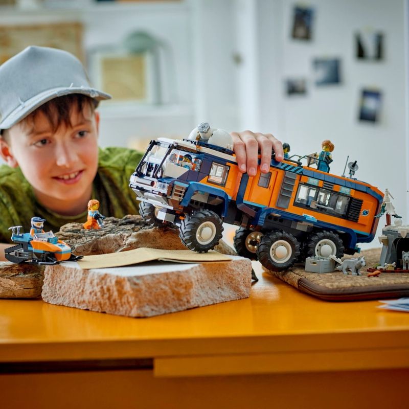 LEG60471 - LEGO City - Caminhao de Laboratorio Cientifico Arctic Explorer - 1064 Pecas - 60471 6