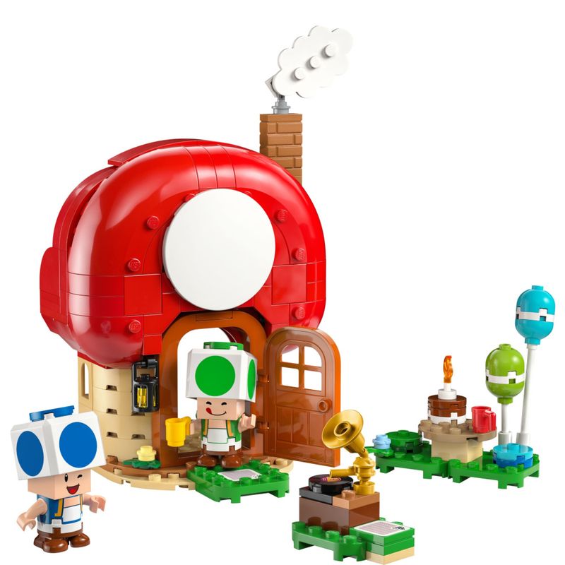 LEG72041 - LEGO Super Mario - Festa na Casa do Toad - 276 Pecas - 72041 2