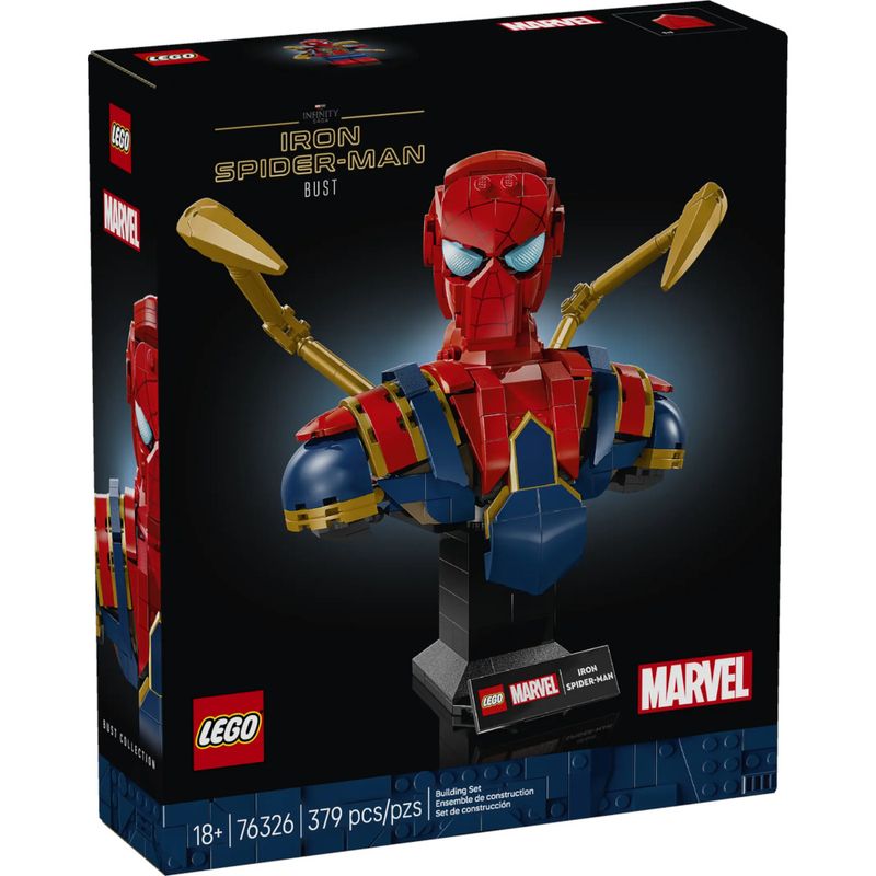 LEG76326---LEGO-Marvel---Busto-Homem-Aranha-de-Ferro---379-Pecas---76326-1