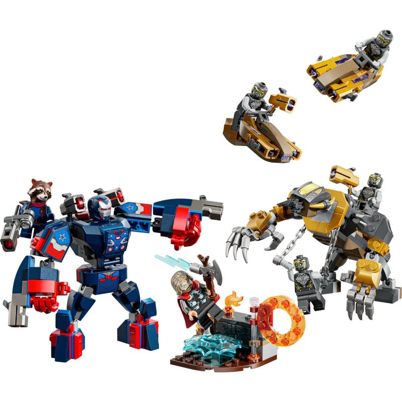LEG76322 - LEGO Marvel - Vingadores Ultimato Thor vs Chitauri - 373 Pecas - 76322 2