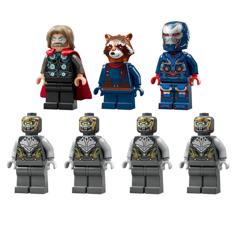 LEG76322 - LEGO Marvel - Vingadores Ultimato Thor vs Chitauri - 373 Pecas - 76322 4