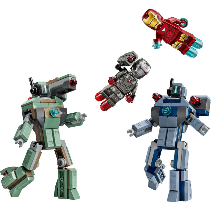 LEG76320 - LEGO Marvel - Homem de Ferro e Maquina de Combate vs Drones Hammer - 204 Pecas - 76320 3