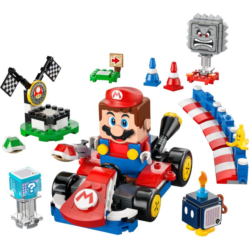 LEG72043 - LEGO Super Mario - Mario Interativo e Kart Padrao - 278 Pecas - 72043 2