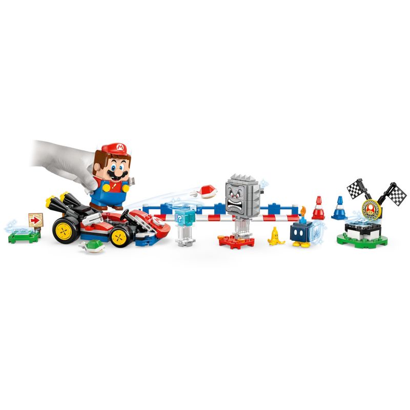 LEG72043 - LEGO Super Mario - Mario Interativo e Kart Padrao - 278 Pecas - 72043 5