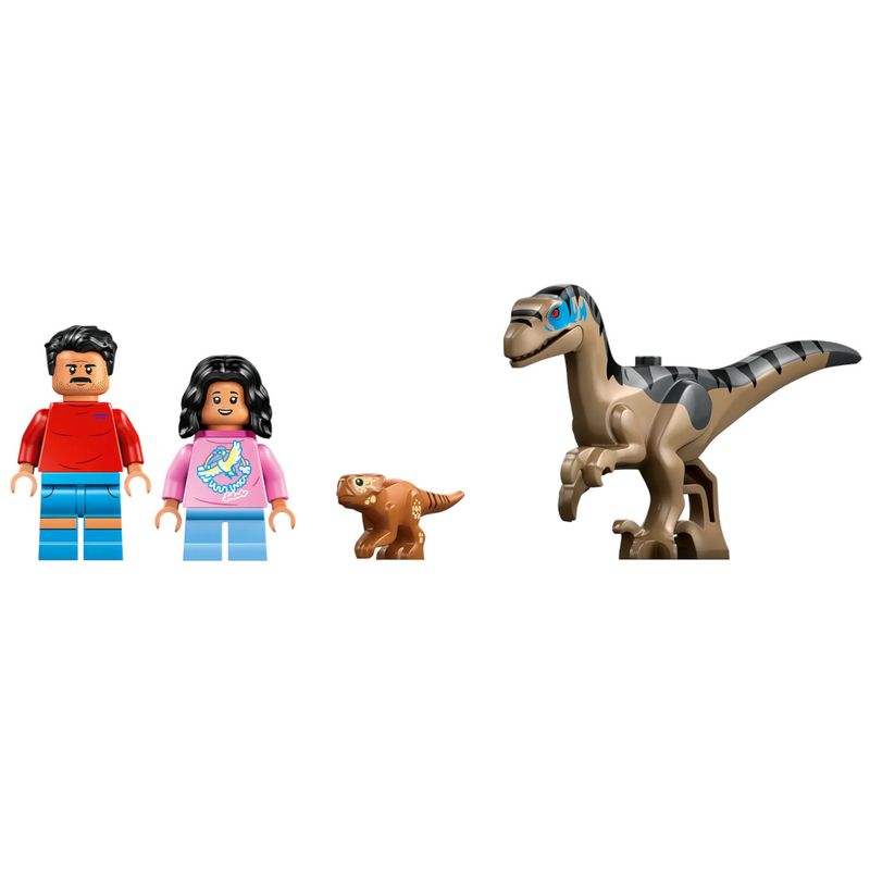 LEG76972 - LEGO Jurassic World - Raptor Off-Road Escape - 285 Pecas - 76972 5