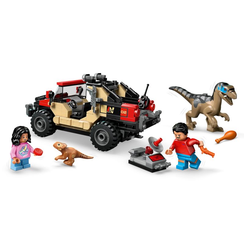 LEG76972 - LEGO Jurassic World - Raptor Off-Road Escape - 285 Pecas - 76972 3