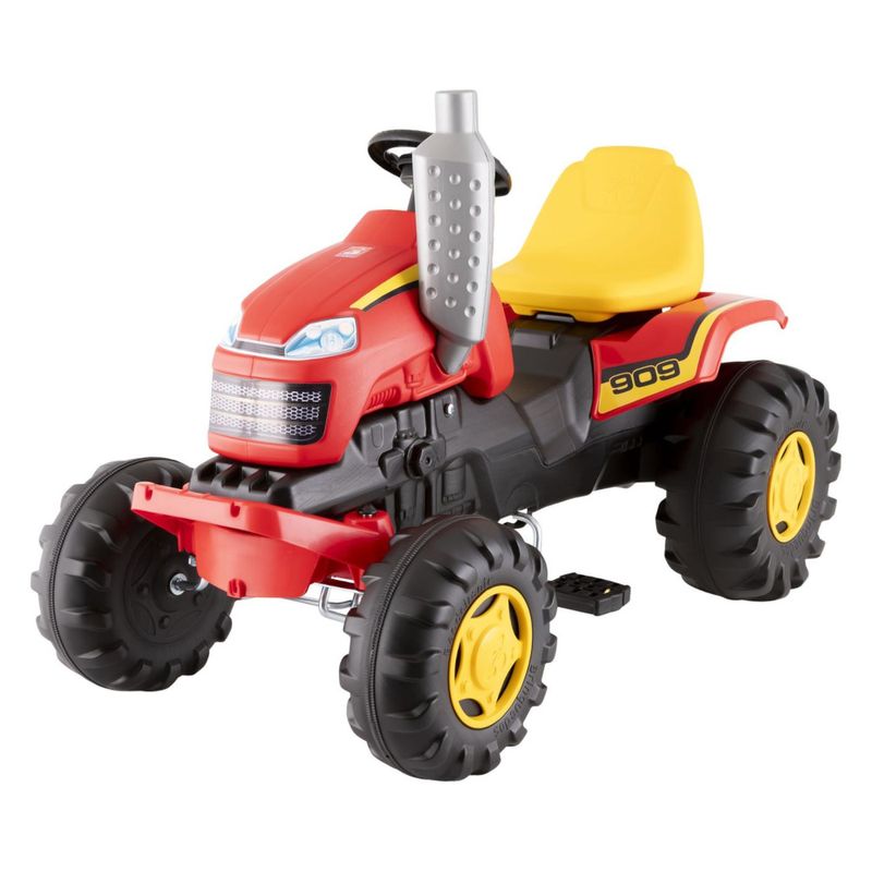 BAN909 - Mini Veiculo de Passeio a Pedal - Trator Country - Vermelho - Bandeirante 1