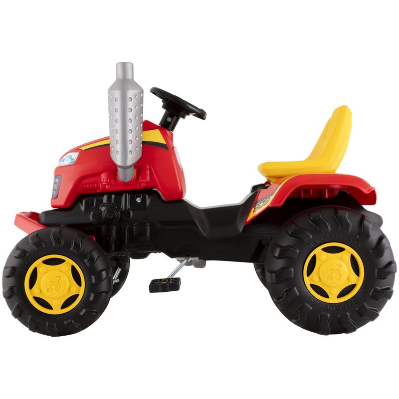 BAN909 - Mini Veiculo de Passeio a Pedal - Trator Country - Vermelho - Bandeirante 4