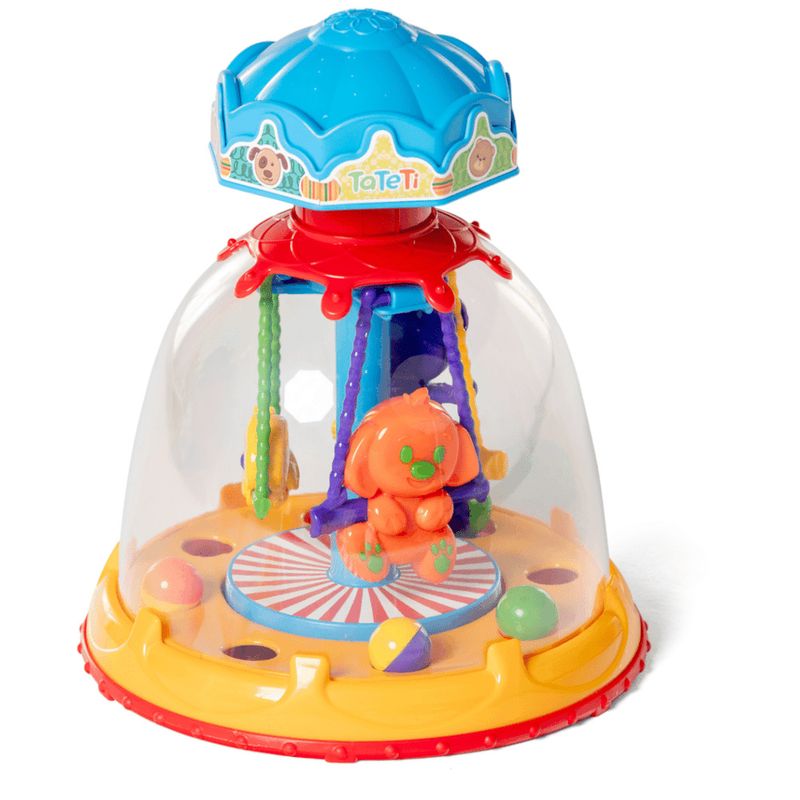 CAL899 - Brinquedo Pedagogico - Carrossel Magico - Cores Sortidas - Tateti - Calesita 1