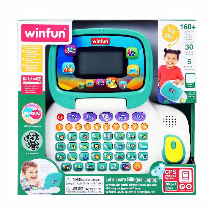 YES240401 - Laptop de Aprendizado - Aprendendo com o Laptop - Bilingue - Yestoys 3