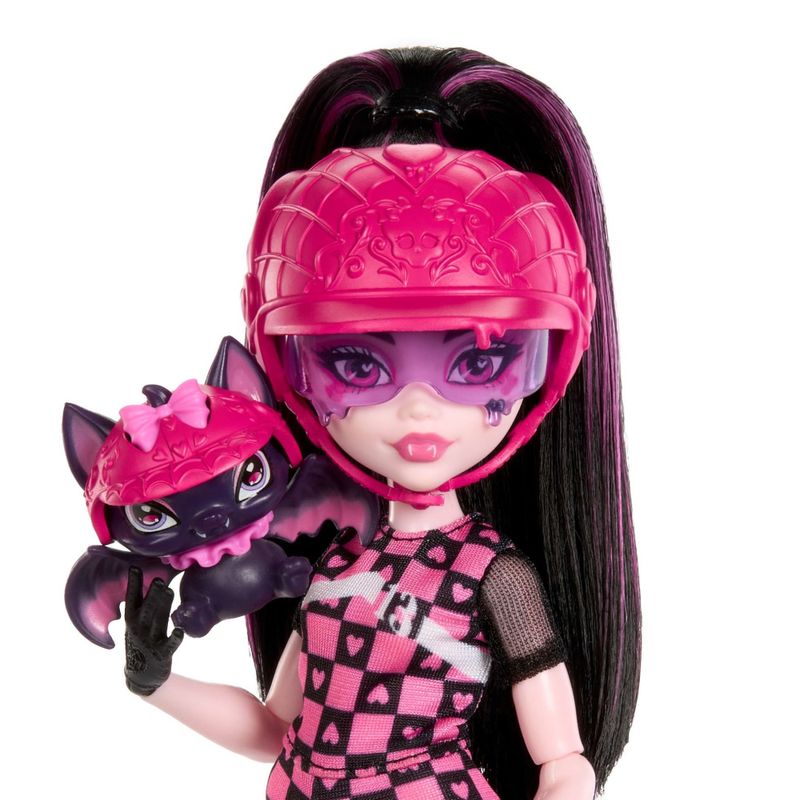 MATJDR61 - Conjunto Monster High - Draculaura e Vamptastic Scooter - Mattel 5