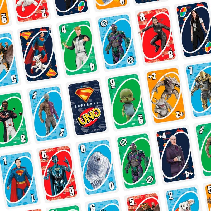 MATJFT29 - Jogo Uno - Superman - DC - Mattel 3
