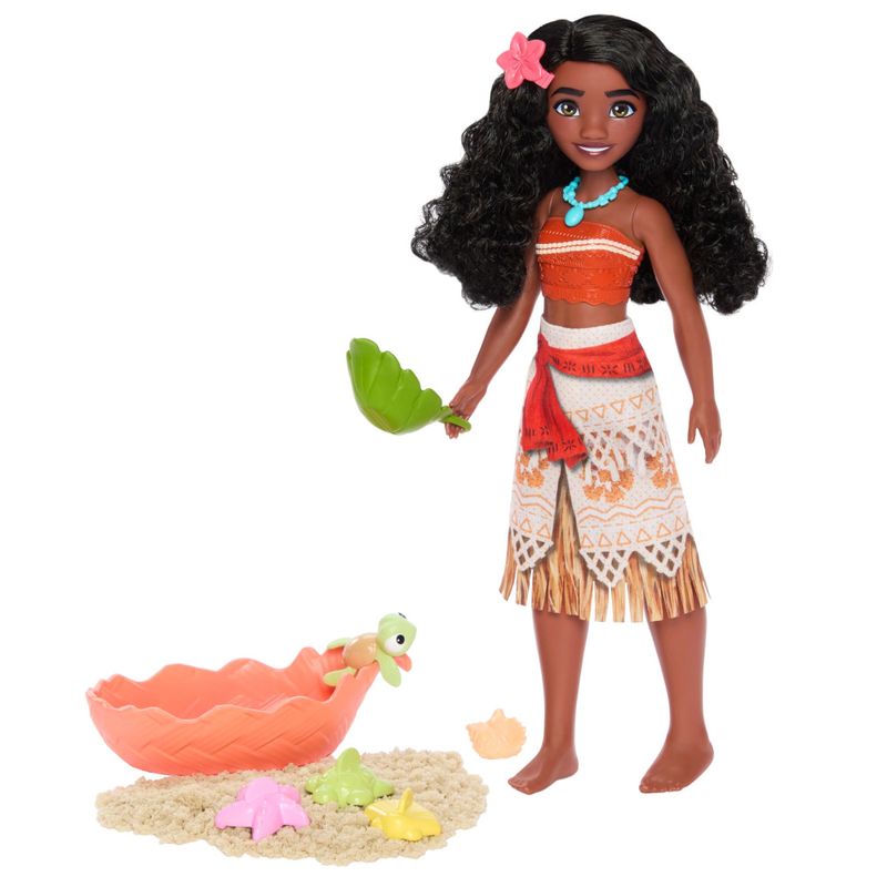 MATJFC40 - Boneca Princesas - Moana Amigos do Oceano - Disney - Mattel 1
