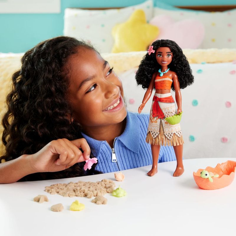 MATJFC40 - Boneca Princesas - Moana Amigos do Oceano - Disney - Mattel 6