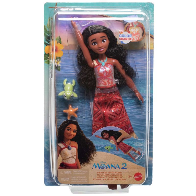 MATJFF08 - Boneca Princesas - Nadando em Tautai com Moana - Disney - Mattel 2