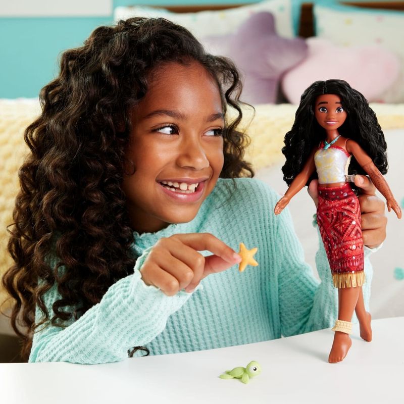 MATJFF08 - Boneca Princesas - Nadando em Tautai com Moana - Disney - Mattel 6